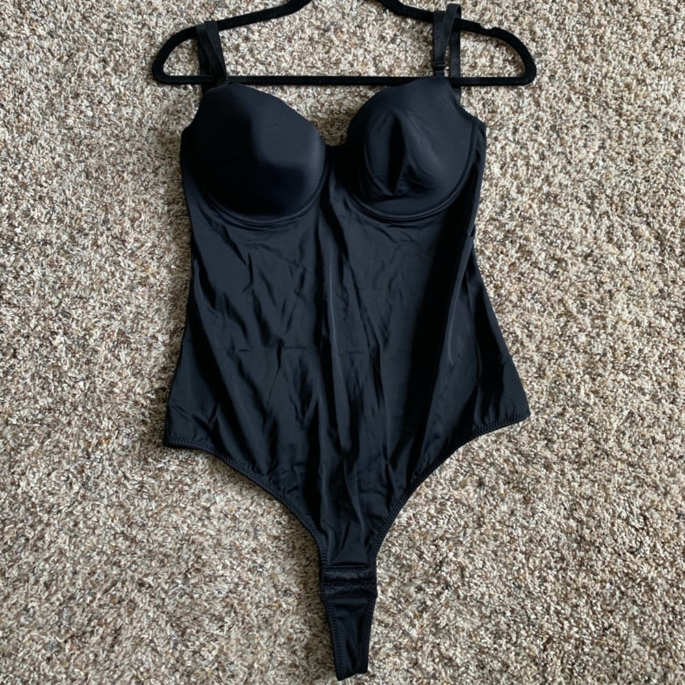 Fashion Nova Black backless shape wear